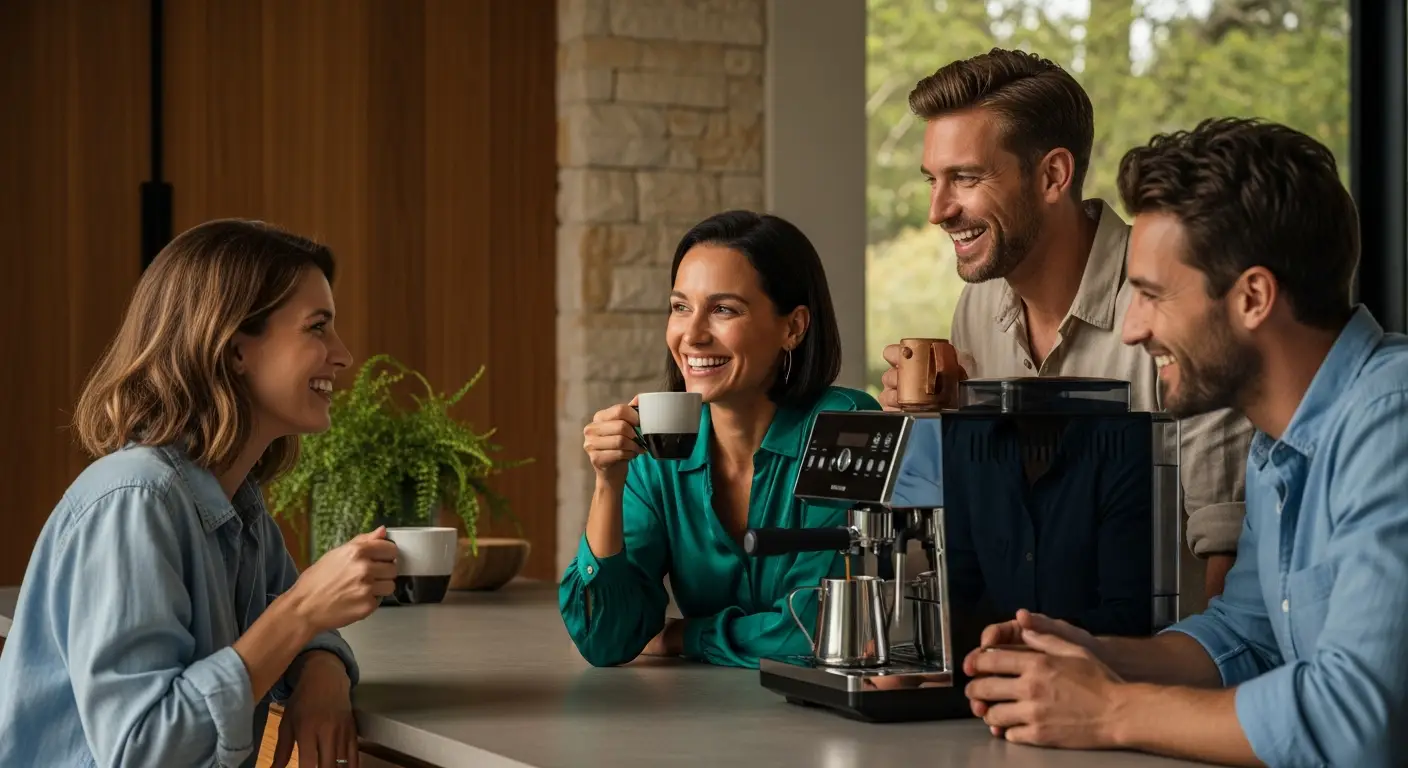 Como Salvar Perfis De Café Em Máquinas Inteligentes