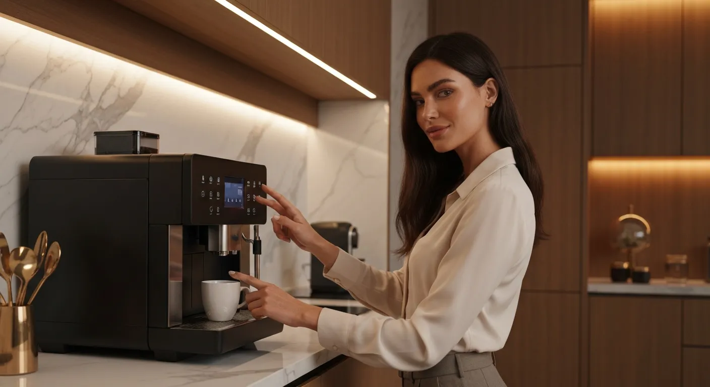 Cafeteiras Superautomáticas com Interface Intuitiva