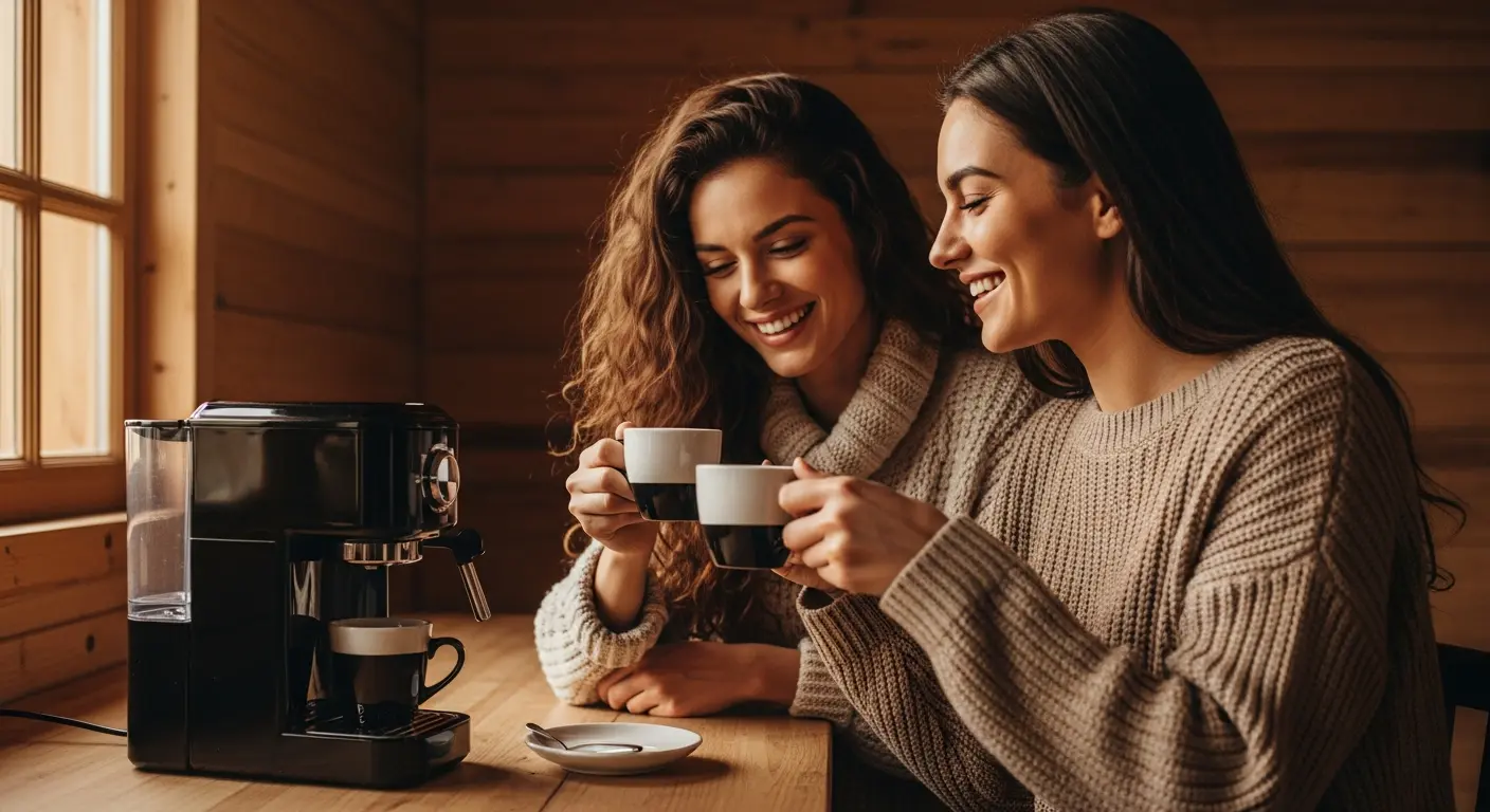 Filtro de papel em cafeteiras elétricas automáticas