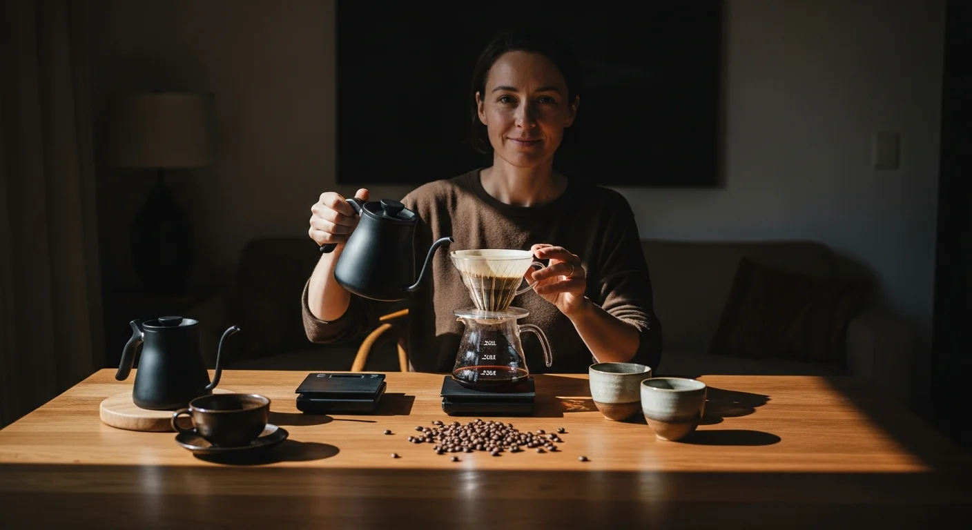 Preparo manual de café: tradição, controle e autenticidade