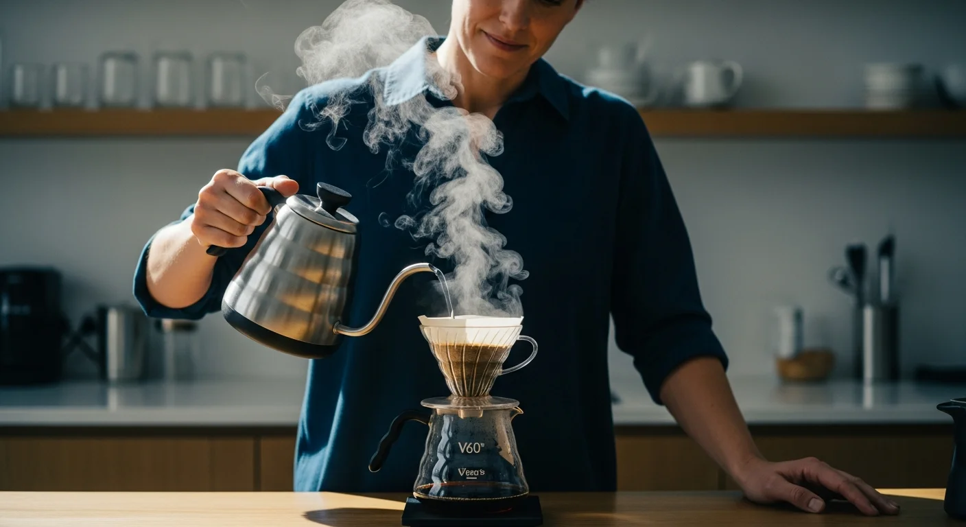 Ajuste de intensidade no café manual