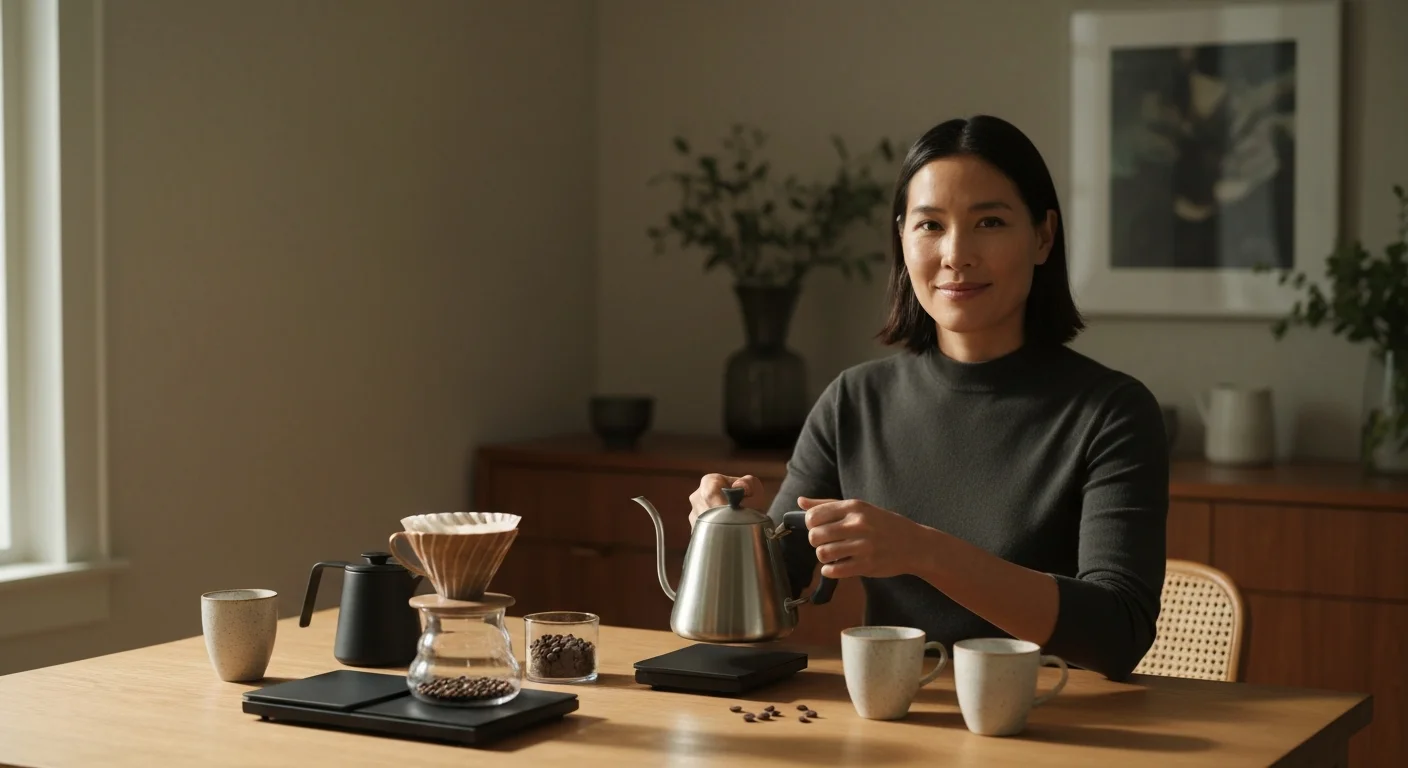 Preparo manual de café e o resgate dos aromas naturais