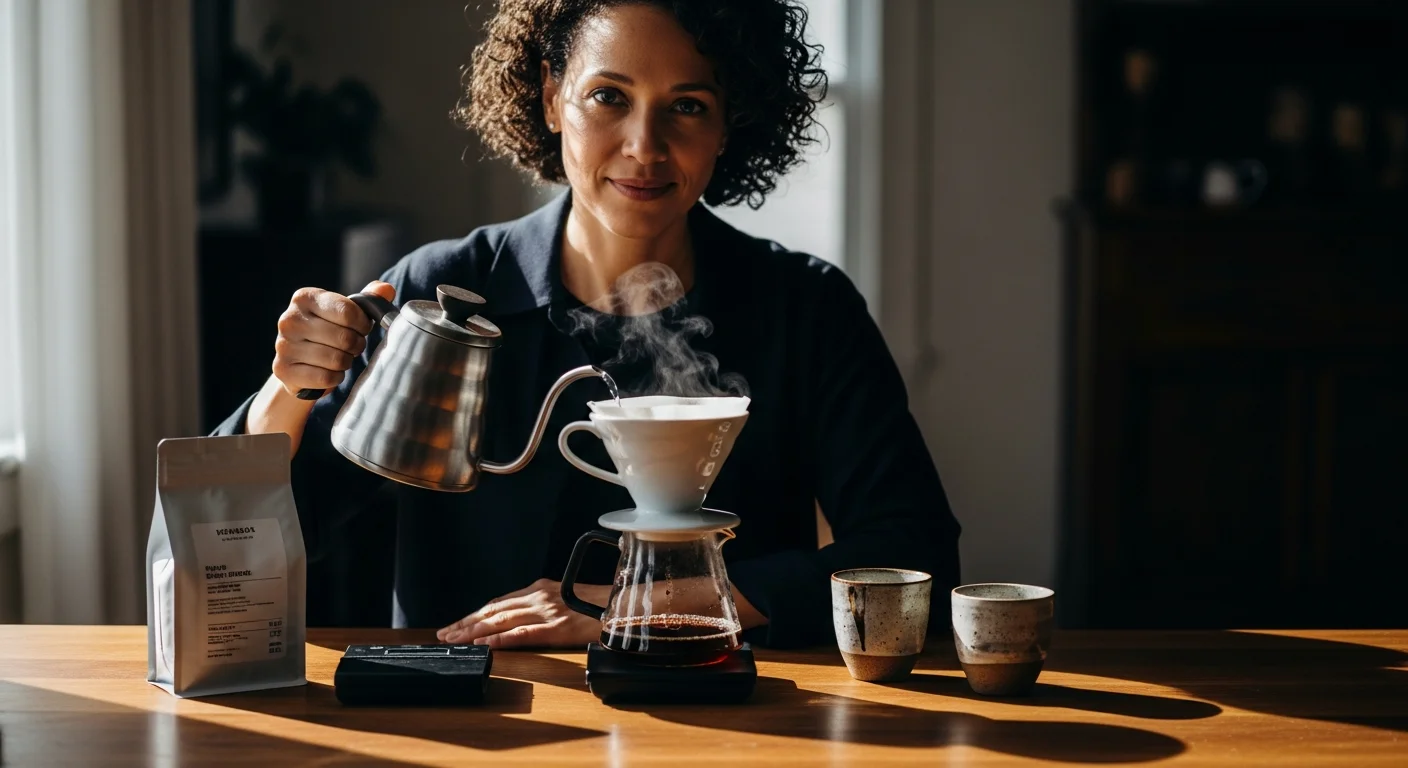 Detalhes sensoriais revelados pelo preparo manual
