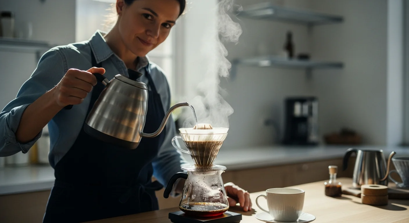 O ritual do preparo manual de café