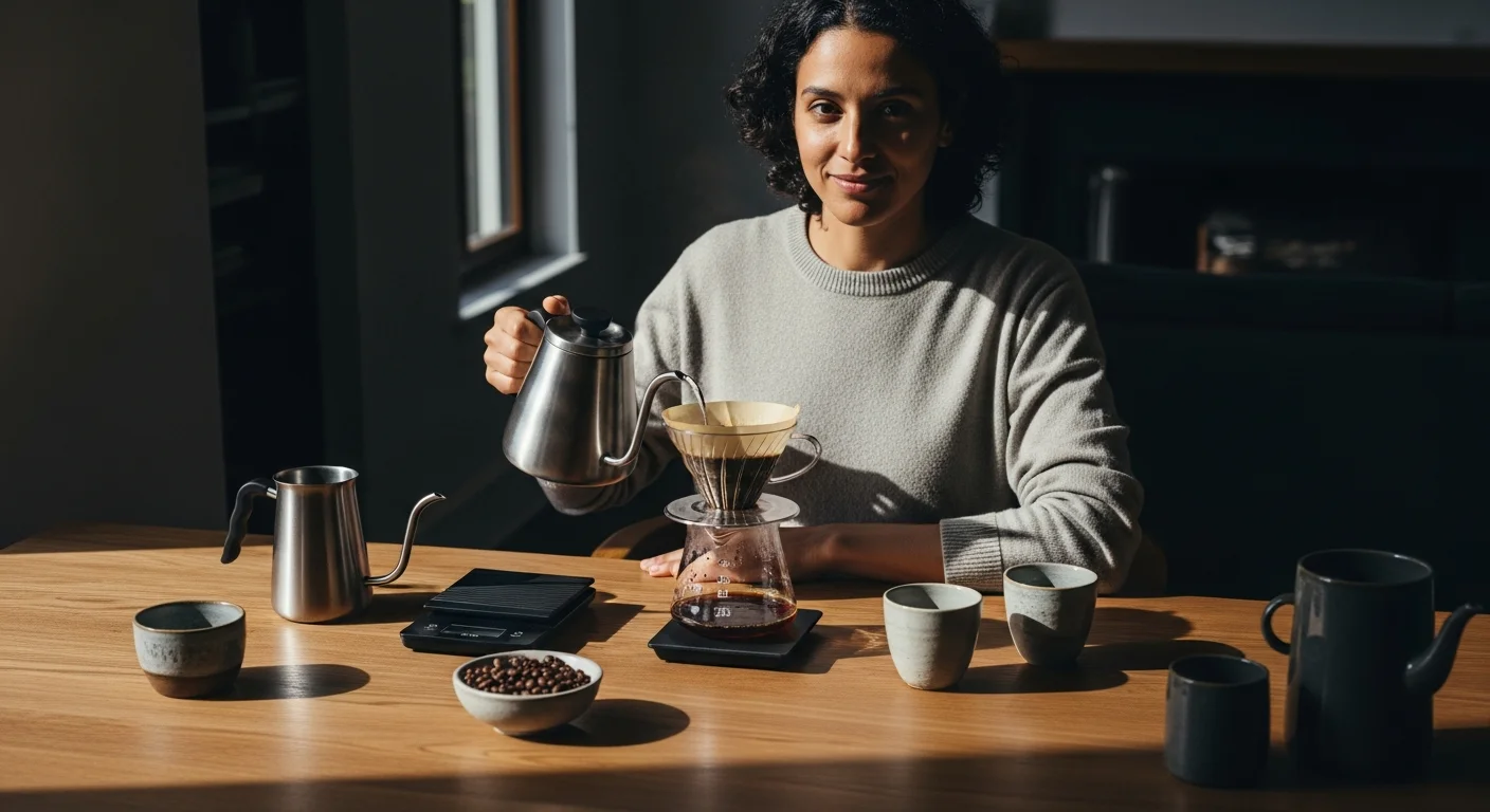 Experiência de preparo com Prensa Francesa