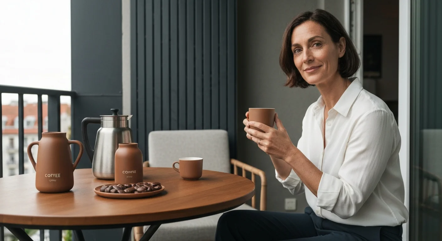 Design funcional em acessórios de café