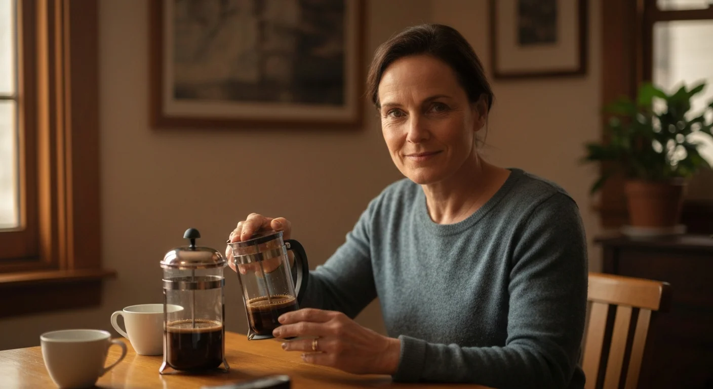 Moagem e resultado final do café manual