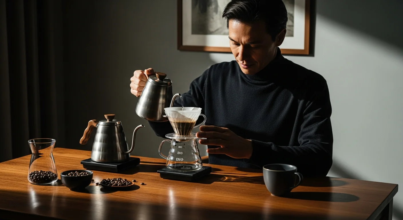 Métodos de preparo de café em alta