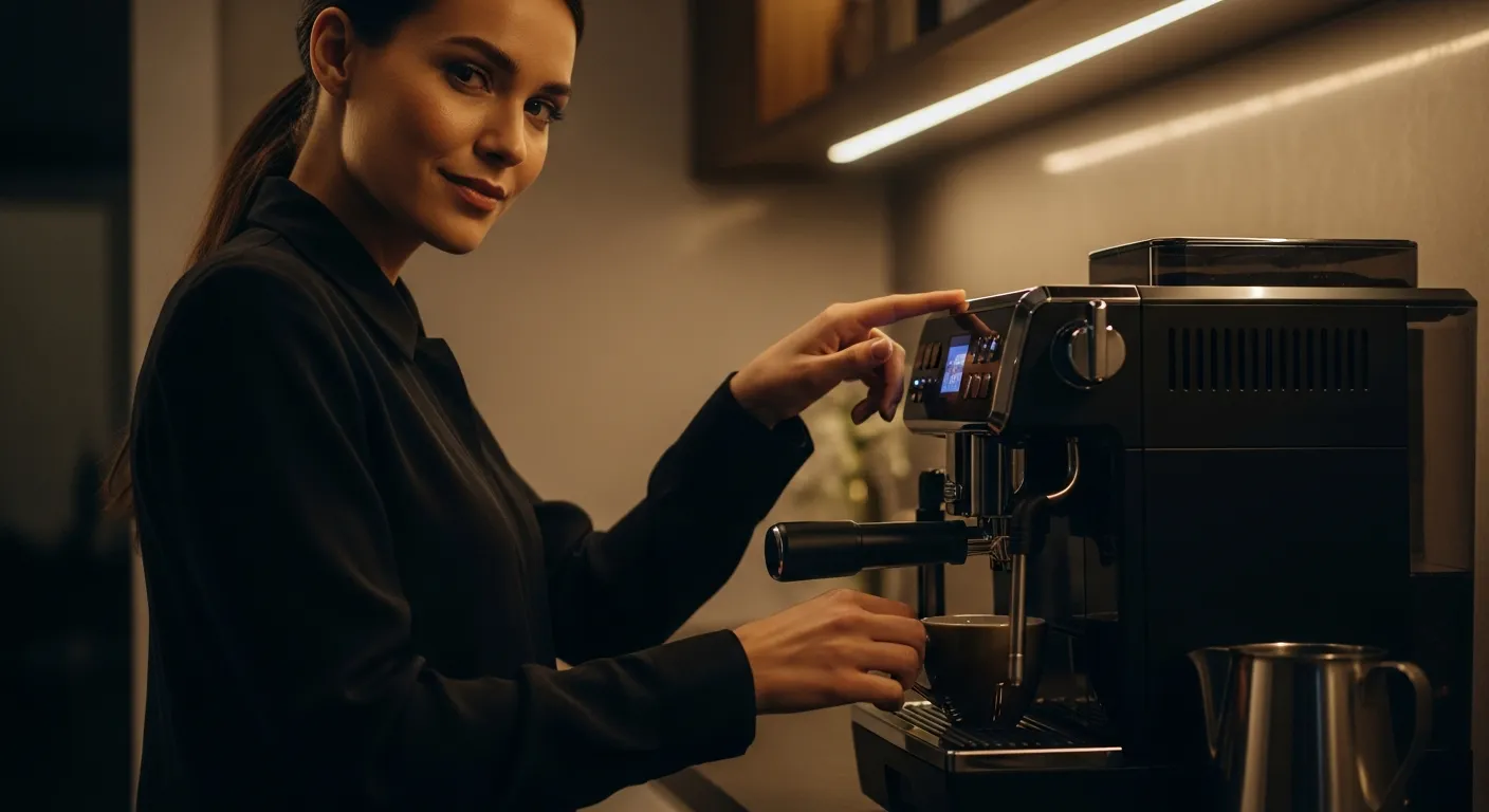 Cafeteira automática e praticidade no preparo