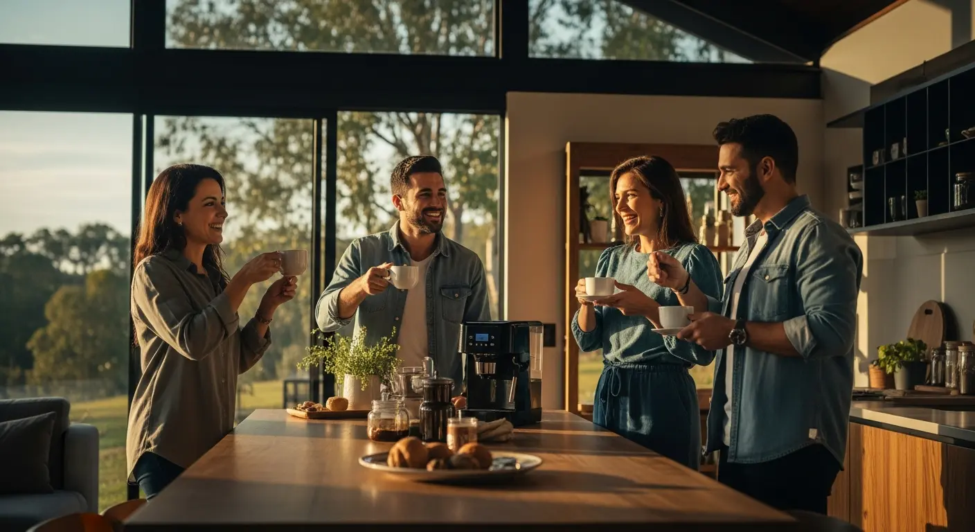Cafeteira elétrica com timer supera métodos tradicionais