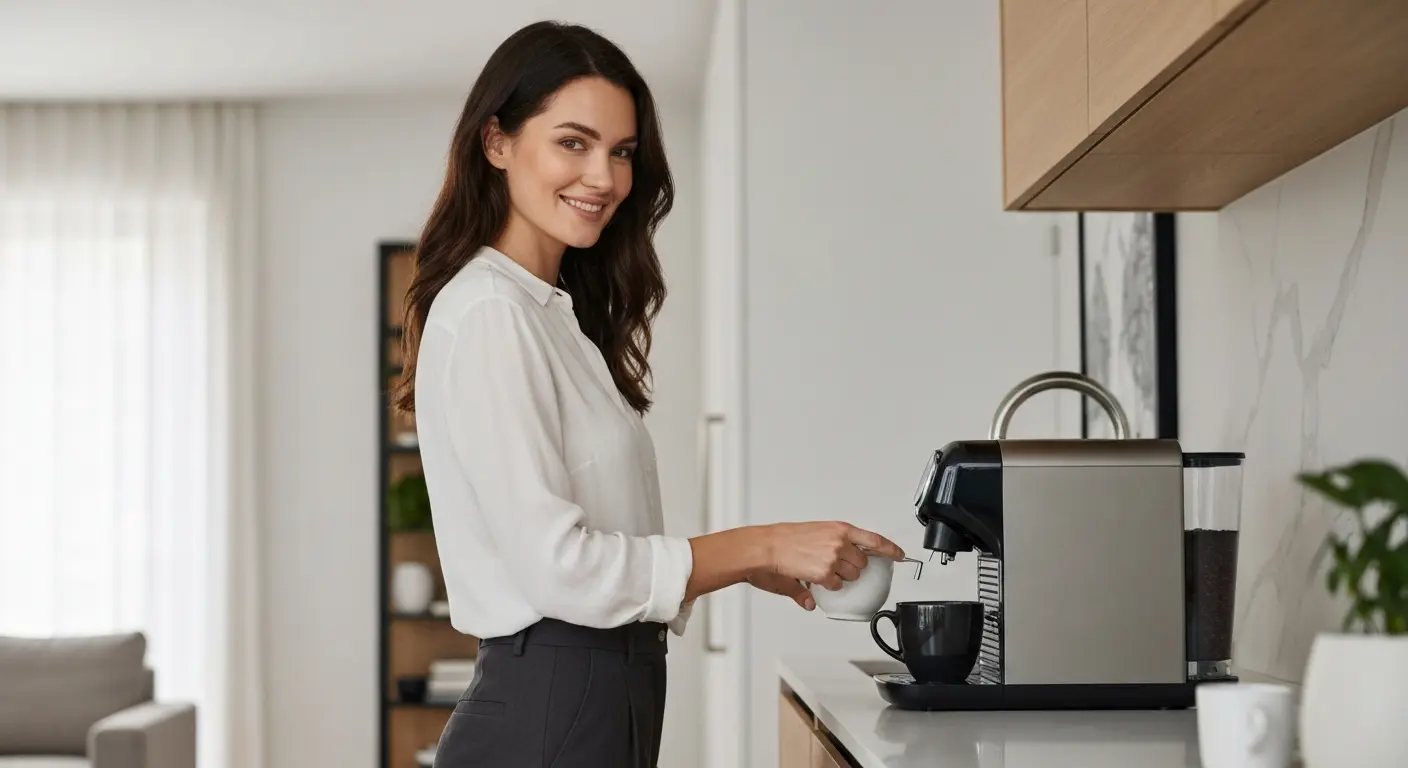 Filtro de café e resultado na xícara