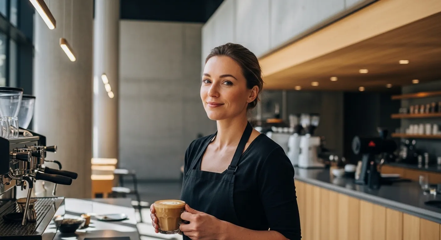 Como o barista lê aroma e corpo do café na xícara