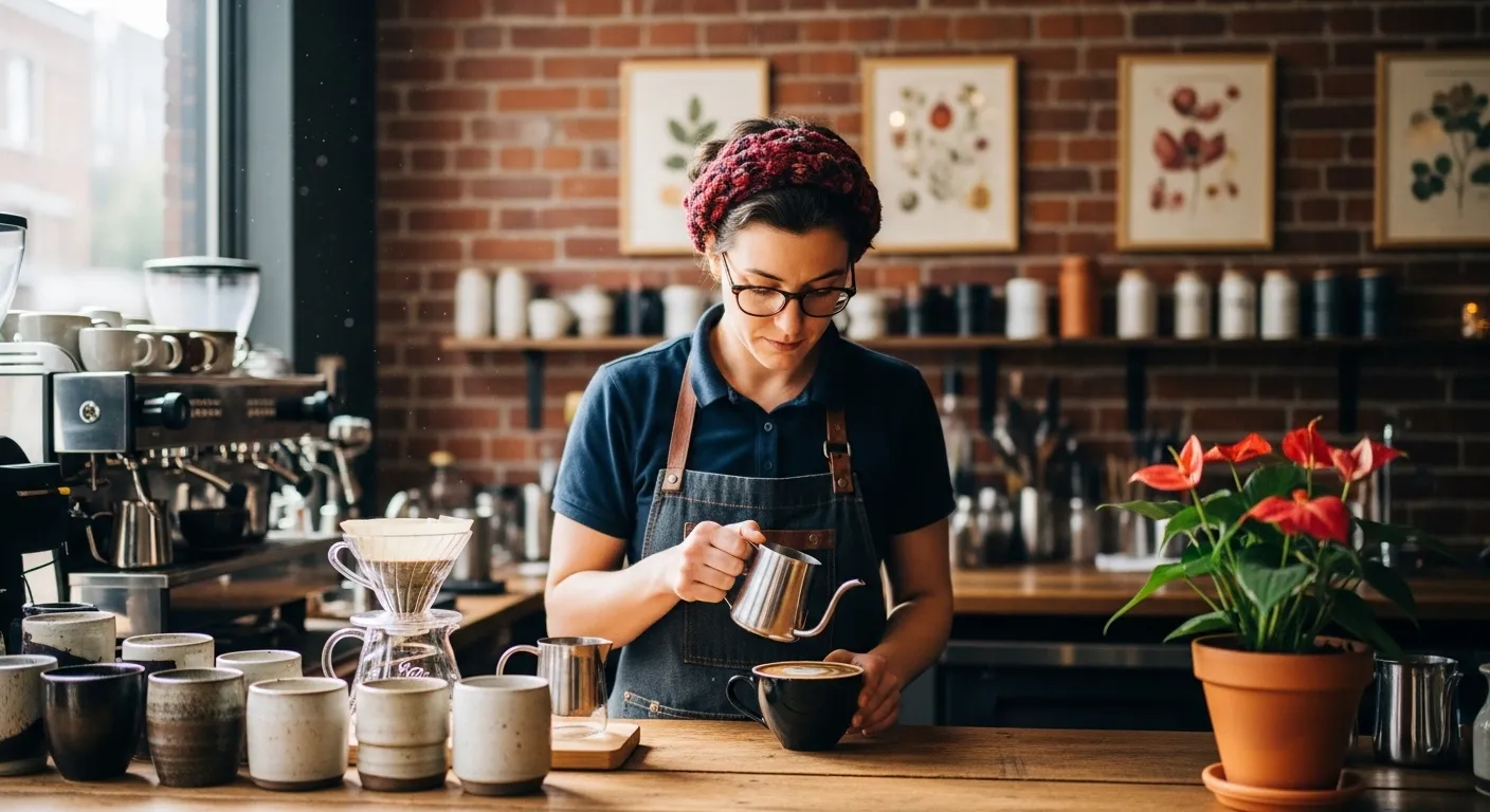 Como um barista avalia o café antes do preparo
