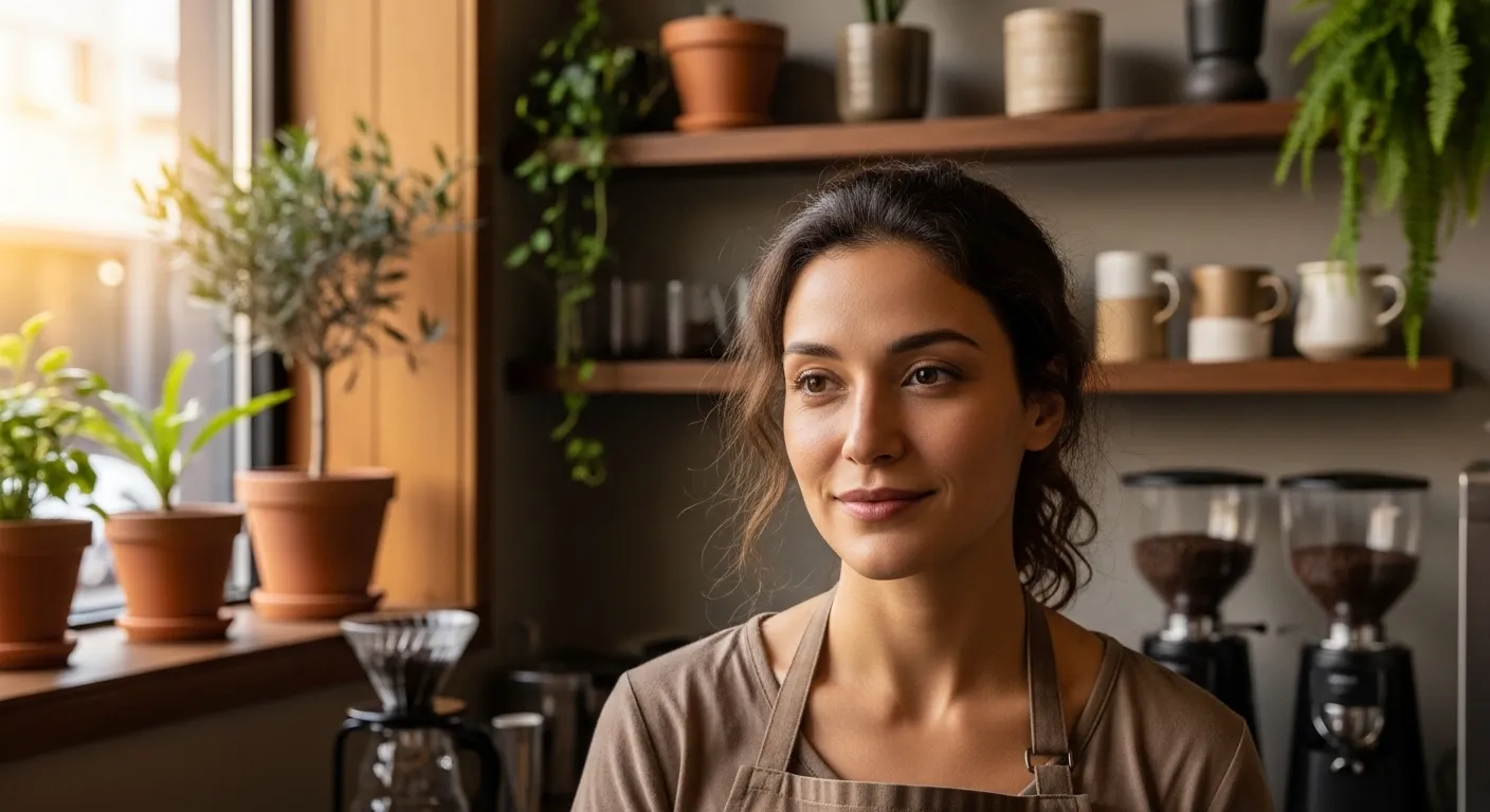 Rotina de barista em casa