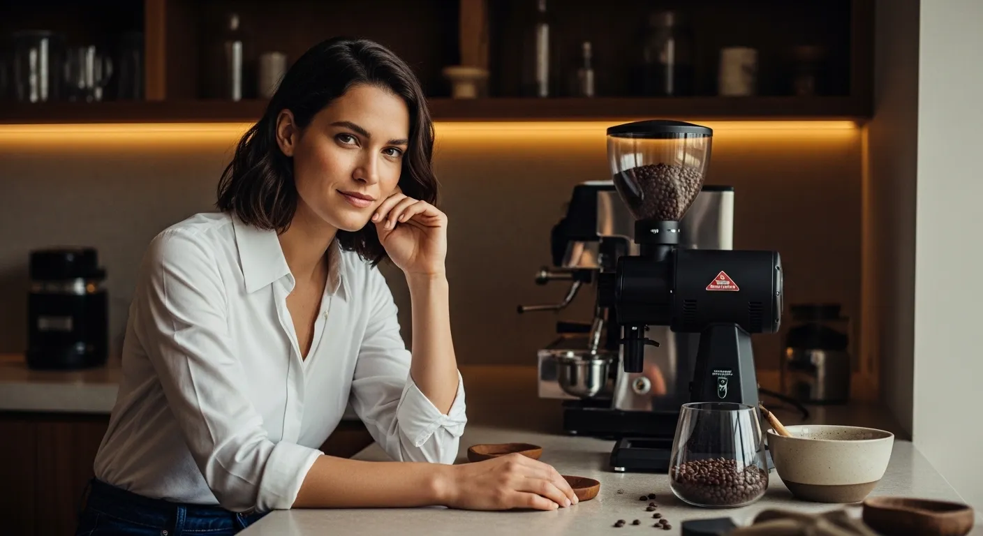 moedor elétrico de café doméstico