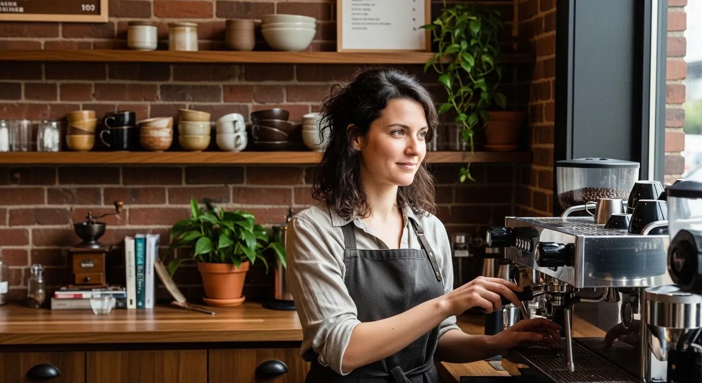 Onde o barista identifica desequilíbrios no café