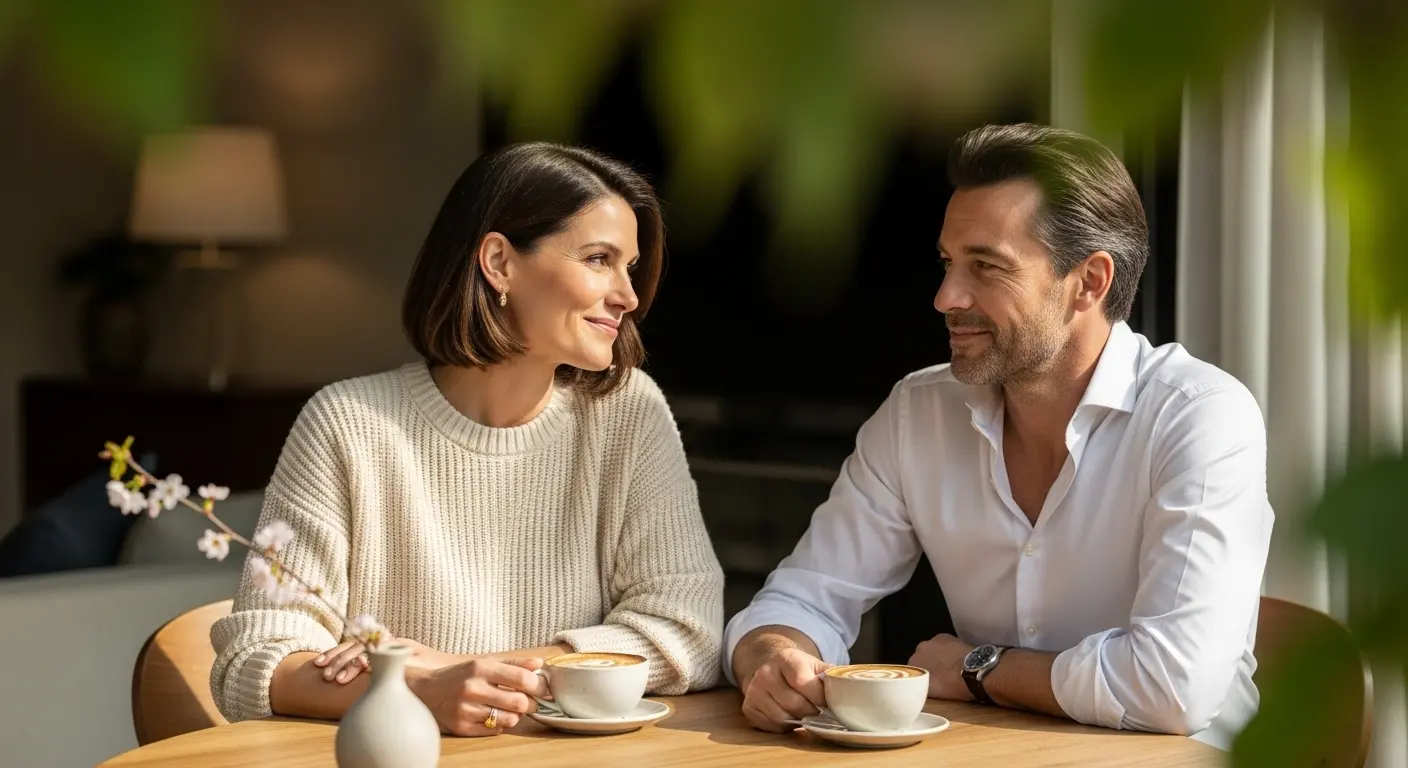 Café, silêncio e presença