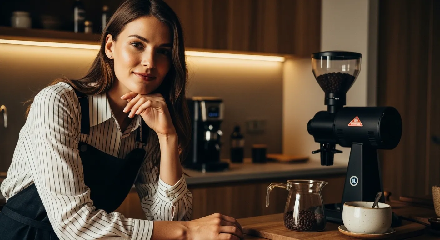 Moagem de café na hora e experiência sensorial