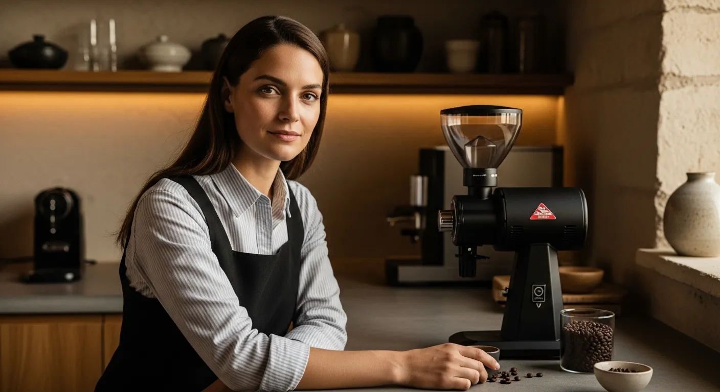 Design de moedor de café doméstico